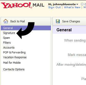 Mail Options
