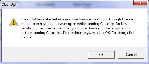 browser running